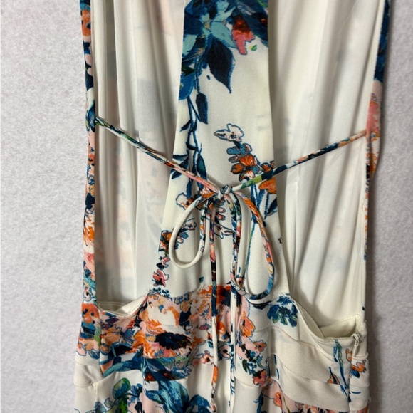 Trafaluc Zara Long Floral Dress Size M - Picture 4 of 6